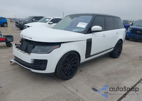 2018 Land Rover Range Rover 3.0L V6 Turbocharged Diesel Hse Td6 из США, поврежденный, VIN SALGS2RK2JA392167